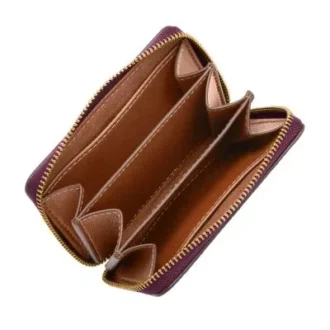 Logan RFID Zip Around Card Case