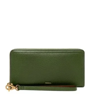 Logan RFID Zip Around Clutch