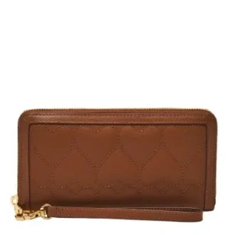 Logan RFID Zip Around Clutch