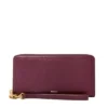 Logan RFID Zip Around Clutch