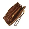 Logan RFID Zip Around Clutch