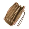 Logan RFID Zip Around Clutch