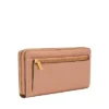 Logan RFID Zip Around Clutch