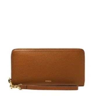 Logan RFID Zip Clutch