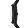 Machine Chronograph Black Silicone Watch