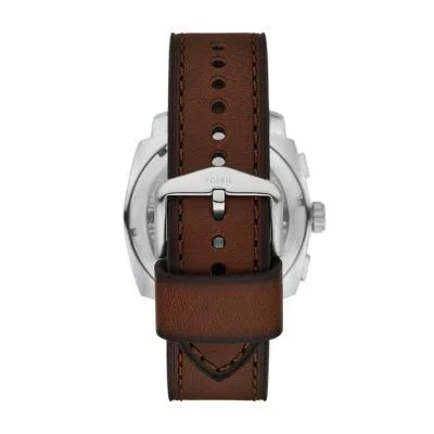 Machine Chronograph Brown Leather Watch Machine Chronograph Brown Leather Watch