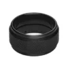 Machine Knurled Texture Black Stainless Steel Band Ring Machine Knurled Texture Black Stainless Steel Band Ring