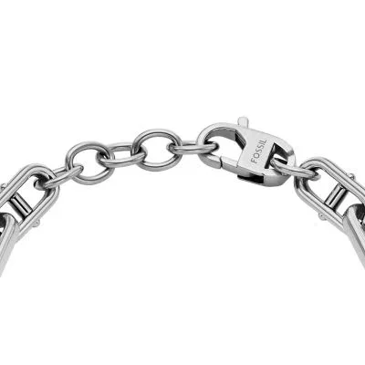 Machine Knurled Texture Stainless Steel Chain Bracelet Machine Knurled Texture Stainless Steel Chain Bracelet