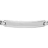 Machine Knurled Texture Stainless Steel ID Bracelet Machine Knurled Texture Stainless Steel ID Bracelet