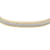 Machine Knurled Texture Two-Tone Stainless Steel Knurled Cuff Bracelet Machine Knurled Texture Two-Tone Stainless Steel Knurled Cuff Bracelet