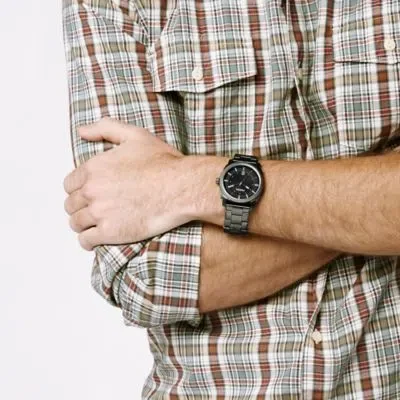 Machine Smoke Stainless Steel Watch Machine Smoke Stainless Steel Watch
