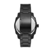 Machine Three-Hand Date Black Stainless Steel Watch Machine Three-Hand Date Black Stainless Steel Watch