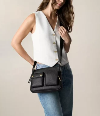 Maysen Leather Crossbody Bag