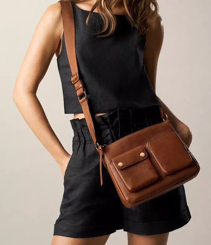 Maysen Leather Crossbody Bag Maysen Leather Crossbody Bag