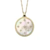 Merrit Classic Mother-of-Pearl Gold-Tone Stainless Steel Pendant Necklace Merrit Classic Mother-of-Pearl Gold-Tone Stainless Steel Pendant Necklace