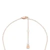 Merrit Classic Mother-of-Pearl Rose Gold-Tone Stainless Steel Pendant Necklace Merrit Classic Mother-of-Pearl Rose Gold-Tone Stainless Steel Pendant Necklace