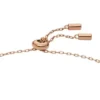 Merrit Classic Mother-of-Pearl Rose Gold-Tone Stainless Steel Station Bracelet Merrit Classic Mother-of-Pearl Rose Gold-Tone Stainless Steel Station Bracelet