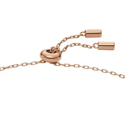 Merrit Classic Mother-of-Pearl Rose Gold-Tone Stainless Steel Station Bracelet Merrit Classic Mother-of-Pearl Rose Gold-Tone Stainless Steel Station Bracelet