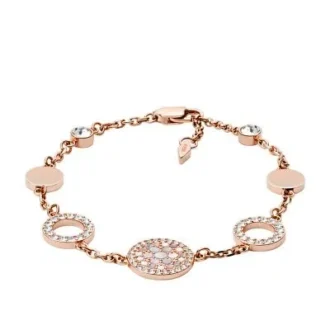 Merrit Mosaic Mother-of-Pearl Disc Station Bracelet