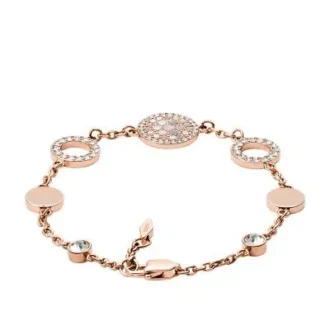 Merrit Mosaic Mother-of-Pearl Disc Station Bracelet