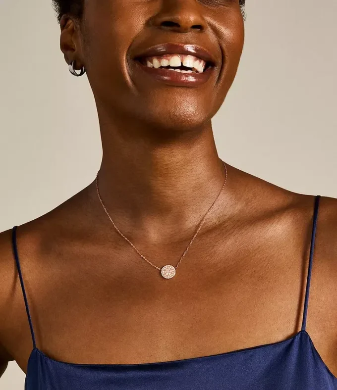 Merrit Mosaic Stainless Steel Necklace Merrit Mosaic Stainless Steel Necklace