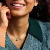 Merrit Timeless Mother Of Pearl Silver-Tone Stainless Steel Pendant Necklace Merrit Timeless Mother Of Pearl Silver-Tone Stainless Steel Pendant Necklace