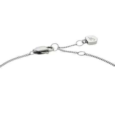 Merrit Timeless Mother Of Pearl Silver-Tone Stainless Steel Station Bracelet Merrit Timeless Mother Of Pearl Silver-Tone Stainless Steel Station Bracelet