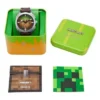 Minecraft x Fossil Limited-Edition Grass Block Chronograph Watch Minecraft x Fossil Limited-Edition Grass Block Chronograph Watch