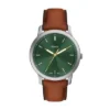 Minimalist Three-Hand Brown Leather Watch Minimalist Three-Hand Brown Leather Watch