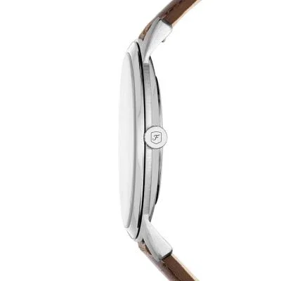 Minimalist Three-Hand Brown Leather Watch Minimalist Three-Hand Brown Leather Watch