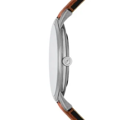 Minimalist Three-Hand Brown Leather Watch Minimalist Three-Hand Brown Leather Watch