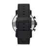 Nate Chronograph Black Leather Watch Nate Chronograph Black Leather Watch