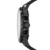 Nate Chronograph Black Leather Watch Nate Chronograph Black Leather Watch