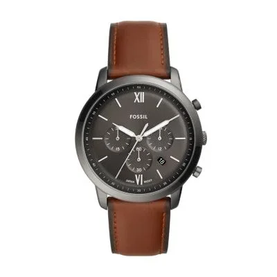 Neutra Chronograph Amber Leather Watch Neutra Chronograph Amber Leather Watch