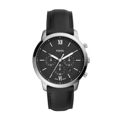 Neutra Chronograph Black Leather Watch Neutra Chronograph Black Leather Watch