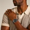 Neutra Chronograph Black Leather Watch Neutra Chronograph Black Leather Watch