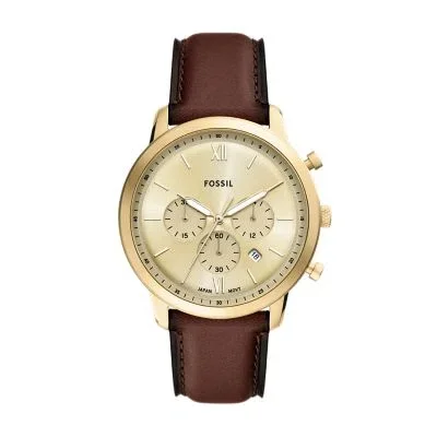 Neutra Chronograph Brown Leather Watch Neutra Chronograph Brown Leather Watch