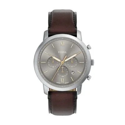 Neutra Chronograph Brown Leather Watch Neutra Chronograph Brown Leather Watch