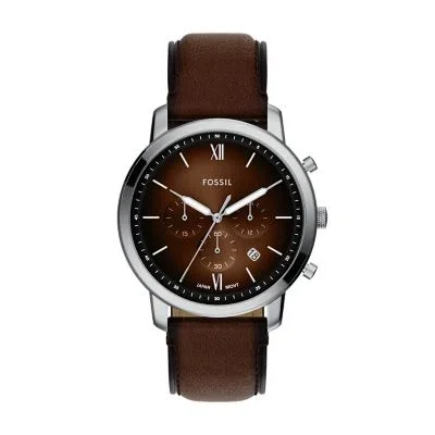 Neutra Chronograph Brown Leather Watch Neutra Chronograph Brown Leather Watch