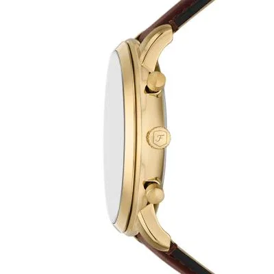 Neutra Chronograph Brown Leather Watch Neutra Chronograph Brown Leather Watch