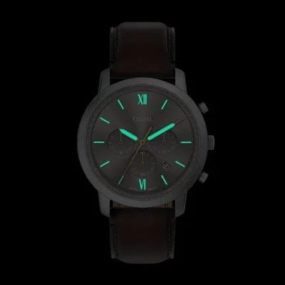 Neutra Chronograph Brown Leather Watch Neutra Chronograph Brown Leather Watch