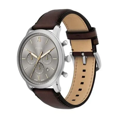 Neutra Chronograph Brown Leather Watch Neutra Chronograph Brown Leather Watch