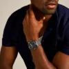 Neutra Chronograph Smoke Stainless Steel Mesh Watch