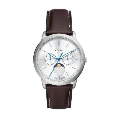 Neutra Moonphase Multifunction Brown Leather Watch Neutra Moonphase Multifunction Brown Leather Watch