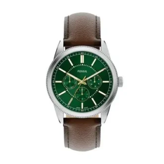 pearson multifunction brown leather watch 1 330x330 - Pearson Multifunction Brown Leather Watch