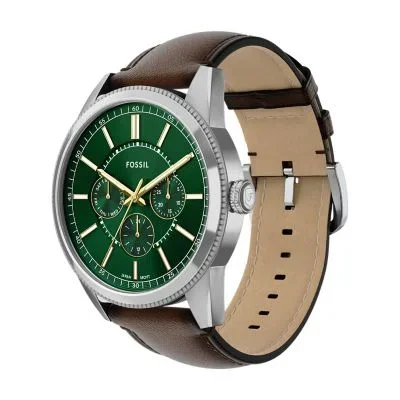 Pearson Multifunction Brown Leather Watch Pearson Multifunction Brown Leather Watch