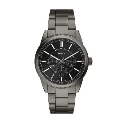 Pearson Multifunction Gunmetal Stainless Steel Watch Pearson Multifunction Gunmetal Stainless Steel Watch