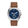 Privateer Chronograph Brown Leather Watch Privateer Chronograph Brown Leather Watch
