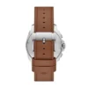 Privateer Chronograph Brown Leather Watch Privateer Chronograph Brown Leather Watch