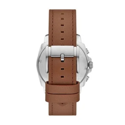 Privateer Chronograph Brown Leather Watch Privateer Chronograph Brown Leather Watch